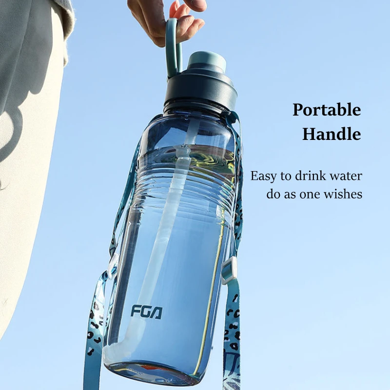 

1.5/2L Fitness Sports Water Bottle Large Capacity Portable Kettle Climbing Bicycle Water Bottles BPA Free Water Bottle Drinkware