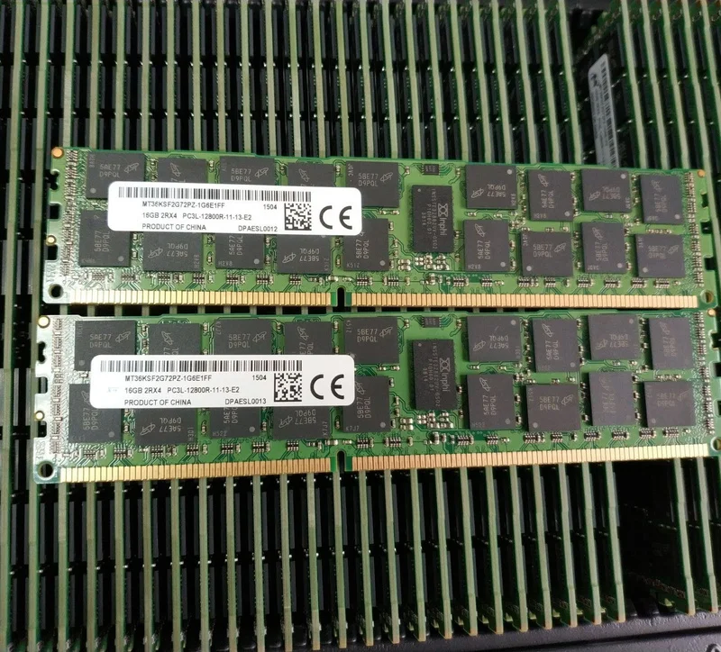 

Оперативная память из магниевого сплава original MT36KSF2G72PZ-1G6E1HF 16G 2RX4 PC3L-12800R 1600 memory