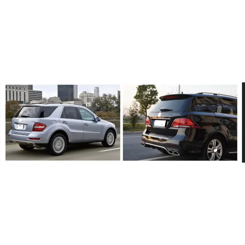 Фото XLstyling Body Kit Conversion Facelift Обновление комплектов для Mercedes Benz ML W164 2005-2012 up GLE W166 2016-2019 AMG63 Style №2