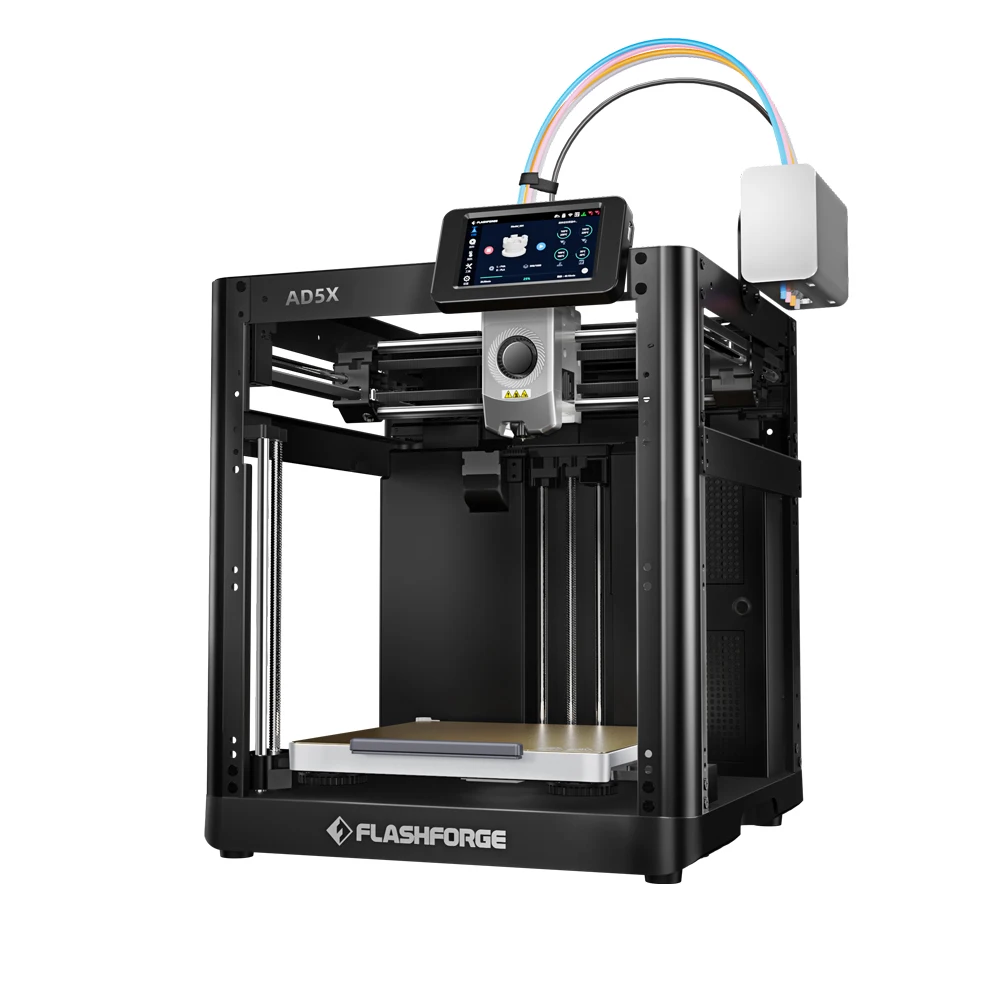 Многоцветный 3D-принтер Flashforge AD5X 600 мм/с высокоскоростная 4-цветная печать система