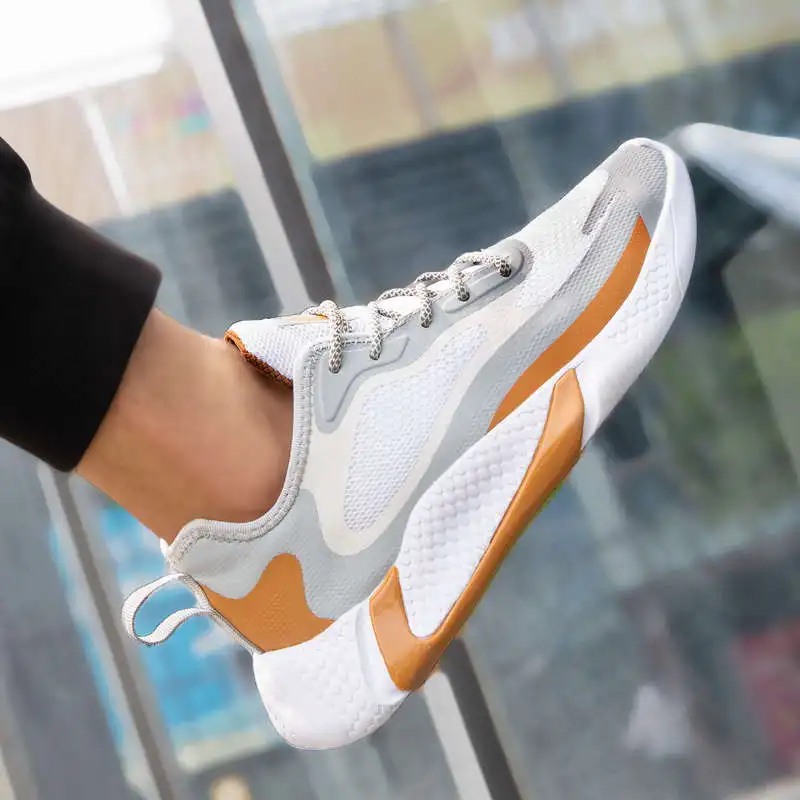 

White Sports Shoes Masculine Gym Sneakers Luxury Brand High Quality Sport Shoes Designer High Quality Men Running Shoes Tennis