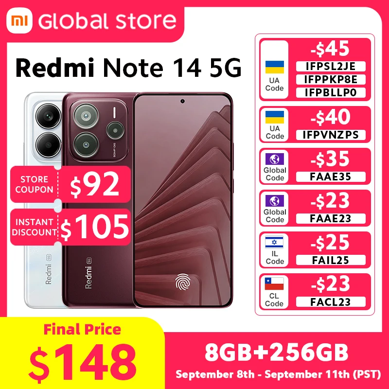 תמונת המוצר: סמארטפון Redmi Note 14 5G (גרסה הודית)