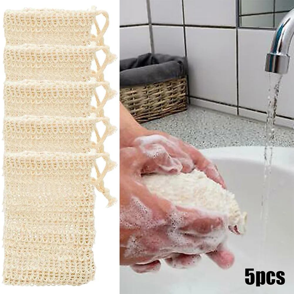 

Bathroom Soap Bags Soap Pouch Eco Friendly For Lathering Soap Mesh Pouch Natural Replacement Soap Saver Holder