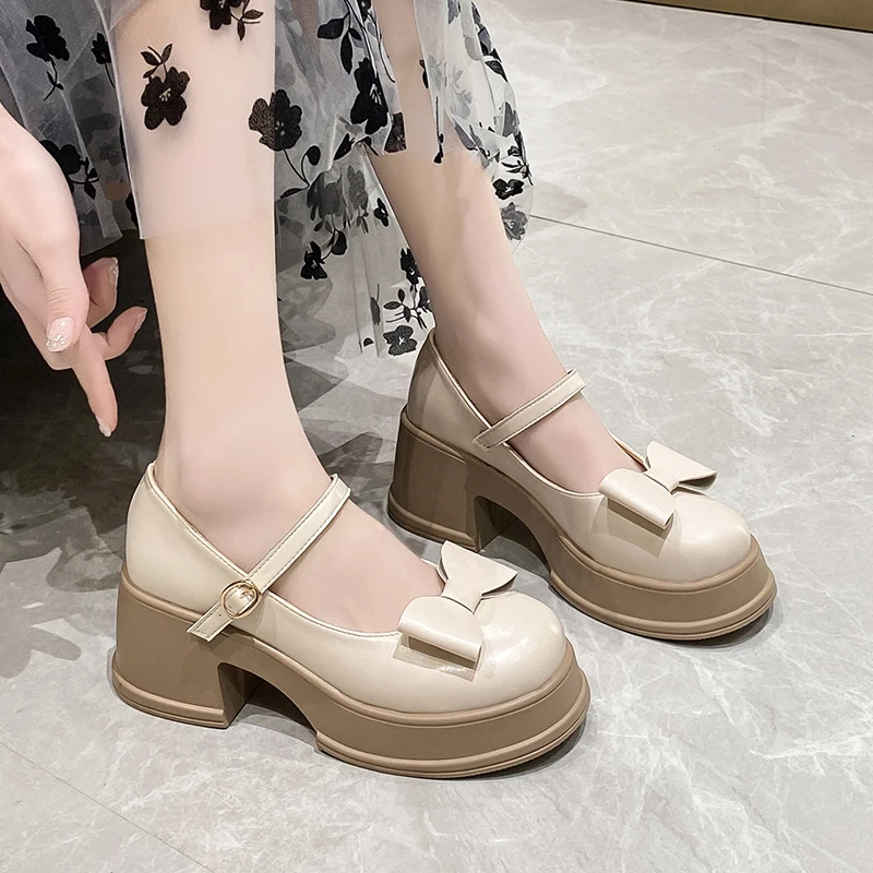 

Туфли женские на высоком каблуке, туфли-лодочки с ремешком и застежкой-бабочкой, лето 2023