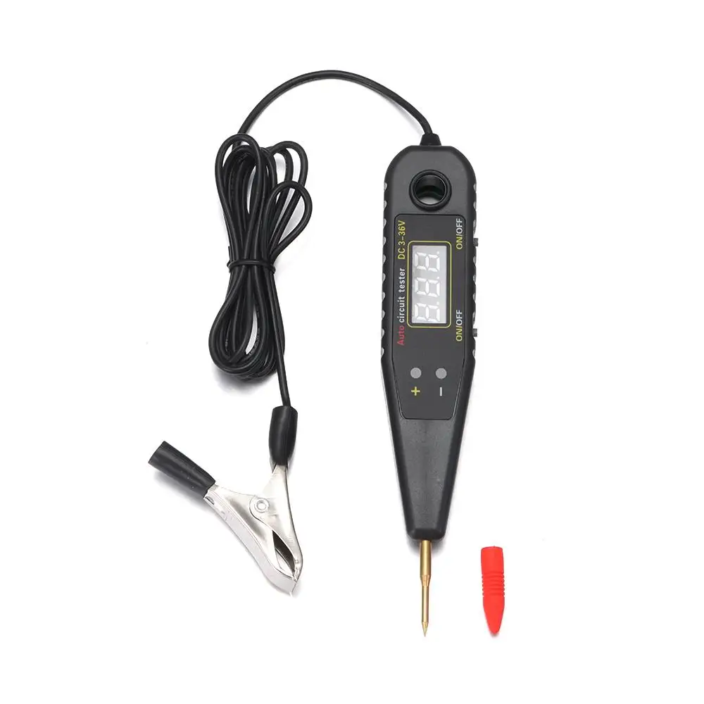 

1Set Auto Circuit Tester DC3-36V Vehicle Pulse Sensor Signal LED Light Testing Pen Probe Car Power Voltmeter Diagnostic Tools