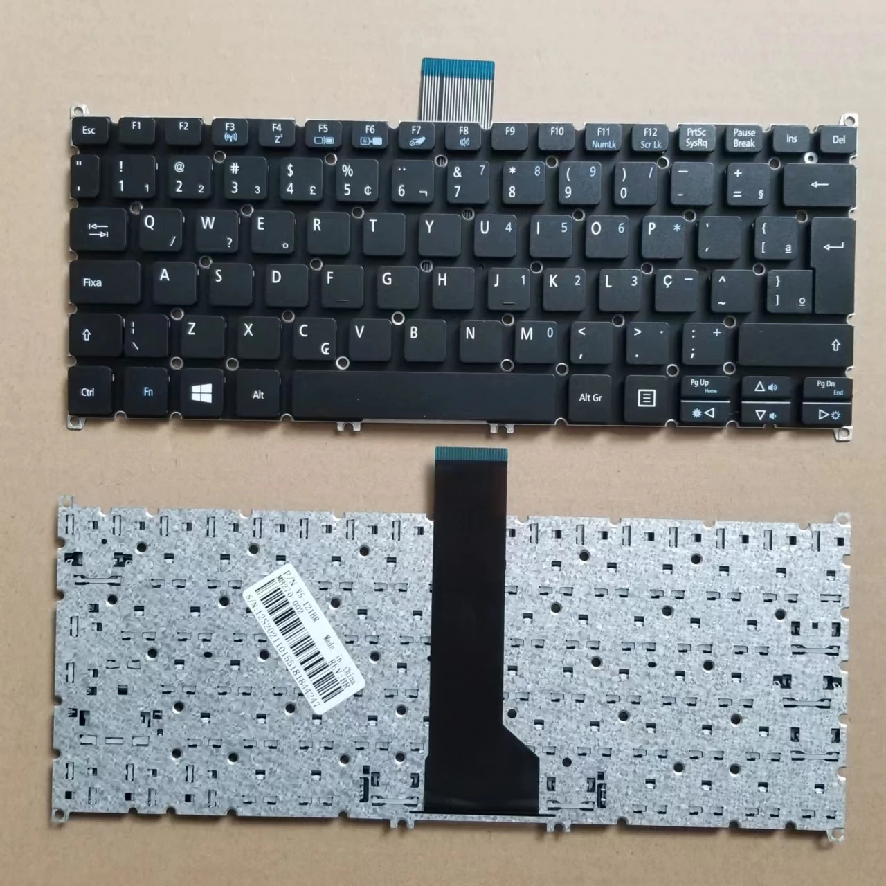 

Новинка для Acer Aspire V5-121 V5-122 V5-131 V5-171 V5-122P V5-132 Бразилия BR Клавиатура для ноутбука черного цвета