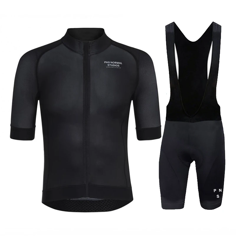 

Black PNS summer cycling Sweatshirt set men's Short Sleeve Shirt MTBJersey men's cycling clothing bicycle Maillot ciclismo