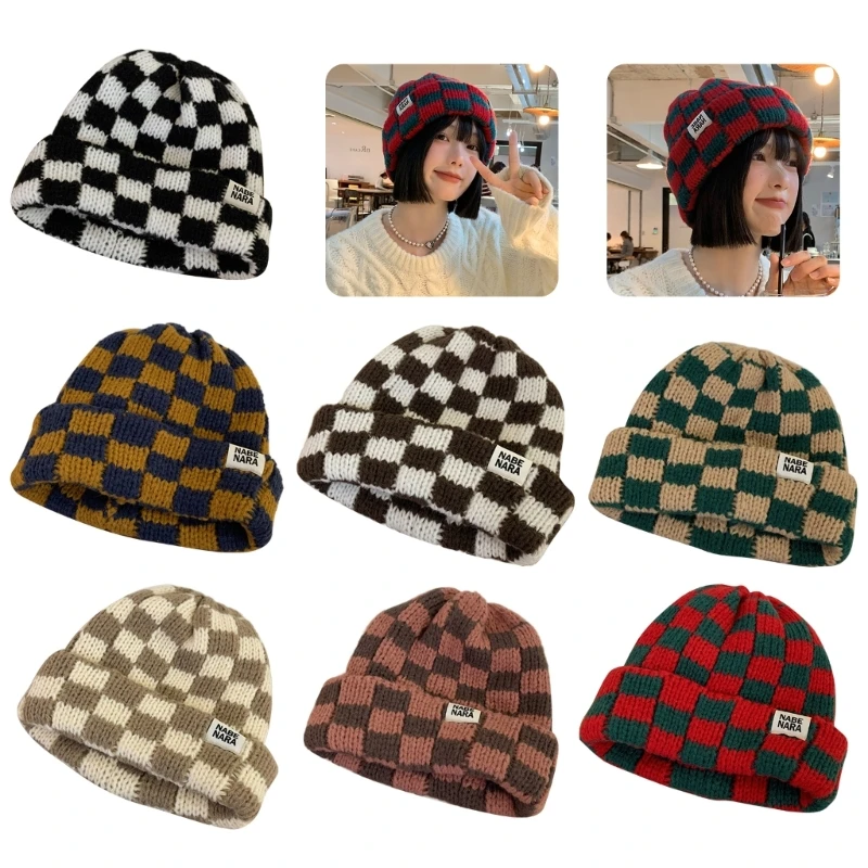 

Fashionable Family Matching Hat Christmas Beanie Cap for Mother and Baby DXAA