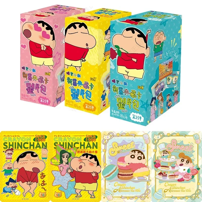 KAYOU Genuine Crayon Shin-chan New Sauce Collection Card Помітна сумка Форма Emptiness Аніме Роль Картки BP