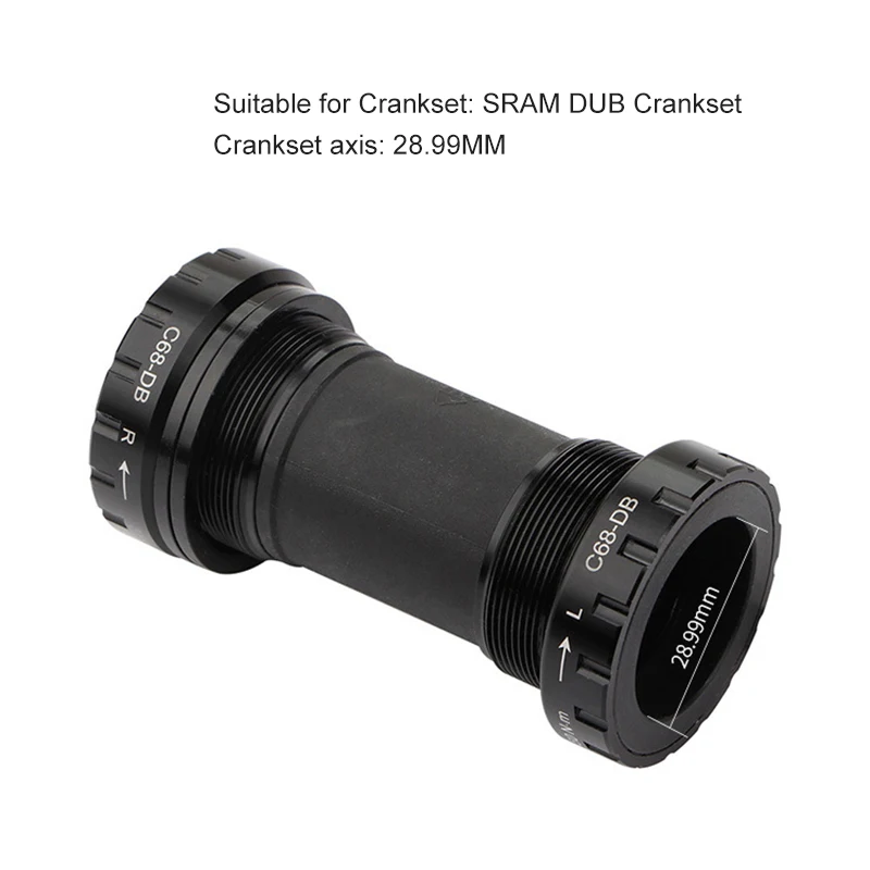 

GUB Bicycle Bottom Bracket Cycling Central Axis BSA Thread Kit Road MTB Bike Frame 68/73 For 28.99mm SRAM DUB Crank Bike Parts