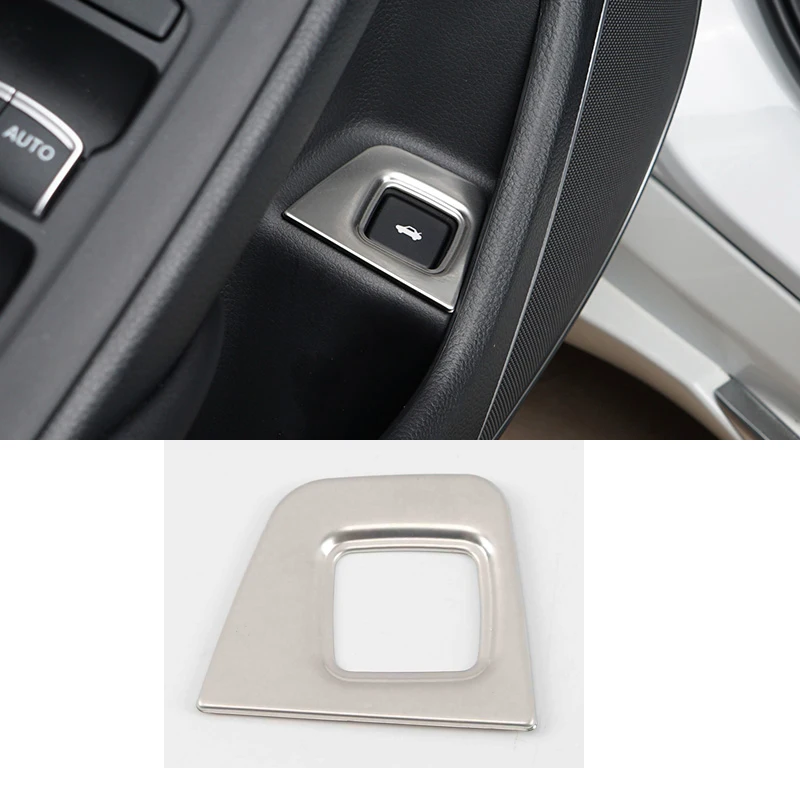 

car taildoor trunk switch button frame trims for honda accord 2018 2019 2020 2021 2022 10 gen 10th sport auto styling accessory