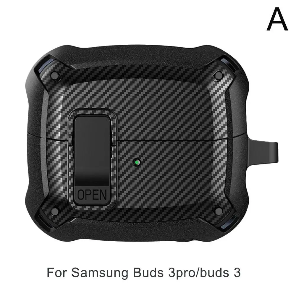 Защитный чехол из углеродного волокна для Buds 3 Pro/buds противоударный Pro Sleeve Z5k6