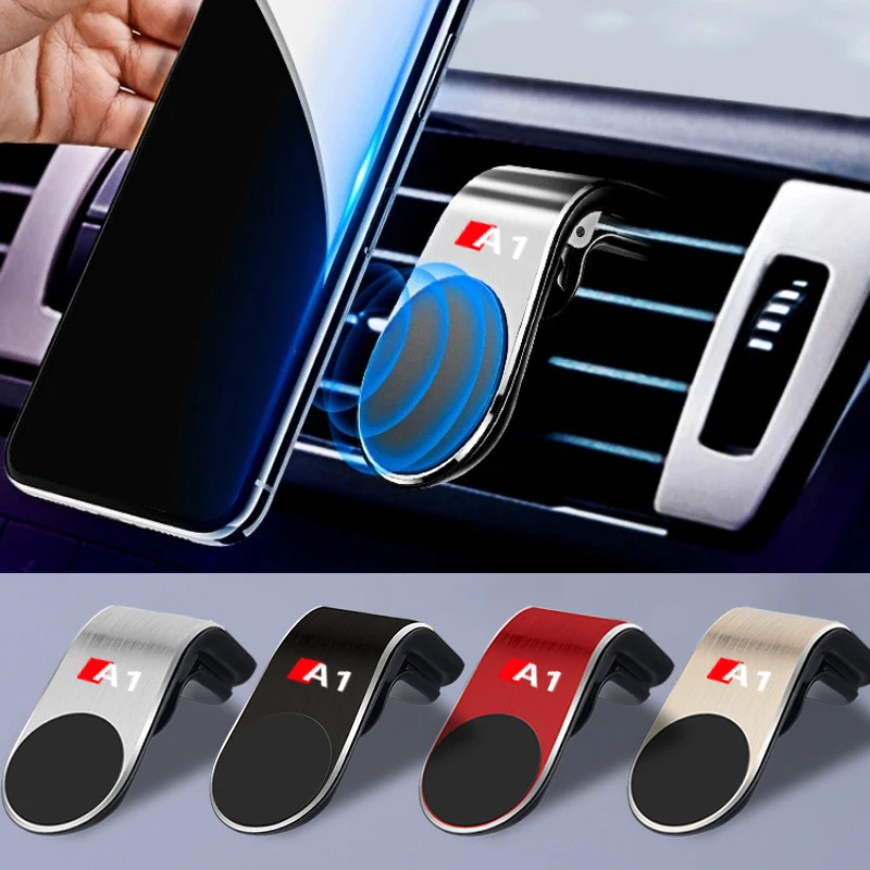

1pcs Magnetic Car Phone Holder GPS Navigation Holder For Audi TT A1 A3 A4 A5 A6 A7 A8 Q3 Q5 Q7 S3 S4 S5 S8 Sline Sports Avant