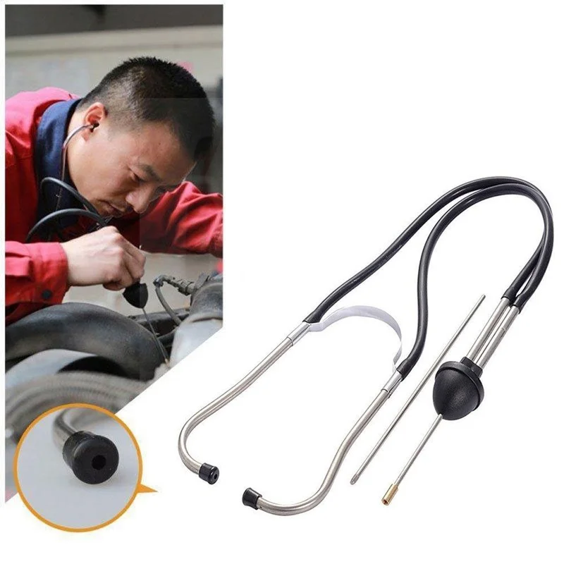 

22+8CM Auto Cylinder Stethoscope Mechanics Stethoscope Car Engine Block Diagnostic Automotive Hearing Tool