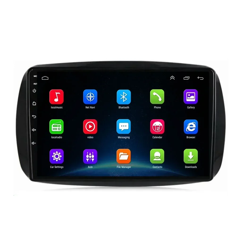 Android 13 для Mercedes Smart 453 Fortwo 2014-2050 авторадио мультимедийный плеер QLED HD экран Carplay