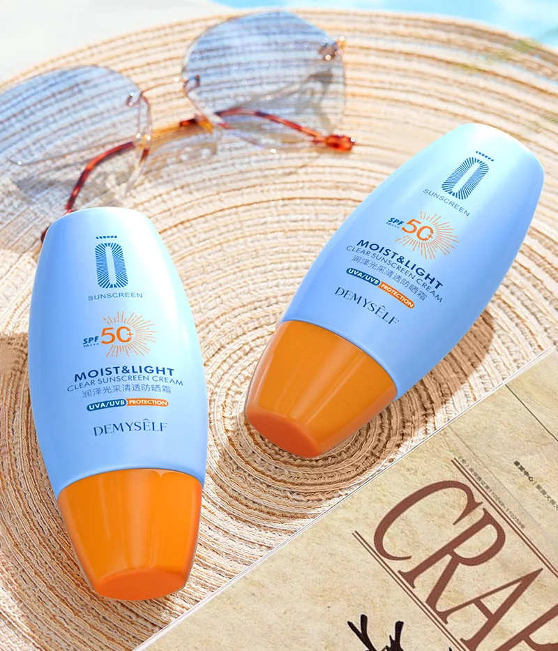 Антивозрастной солнцезащитный отбеливающий крем от солнечных ожогов SPF50 PA +++ с
