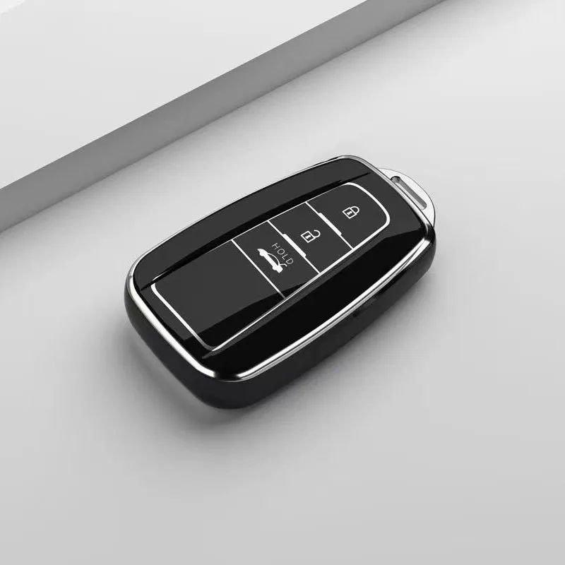 

Чехол Для Автомобильного Ключа Из ТПУ Для Toyota Prius RAV4 Camry CHR C-HR Corolla - Умный Чехол Для Дистанционного Ключа 201...