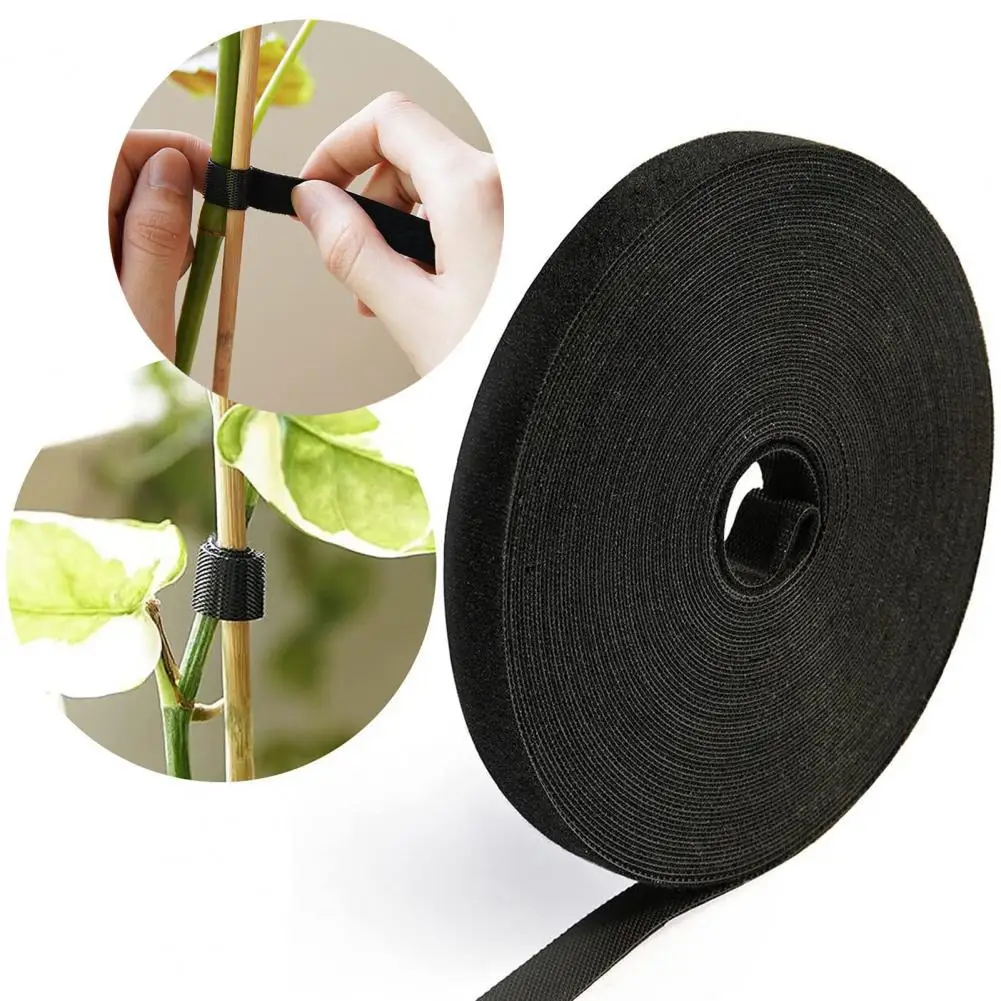 

Plant Support Tape Double Sides Thick Texture Plant Tie Green Garden Twine Tie Plant Hook Loop for Plants Plant Tape