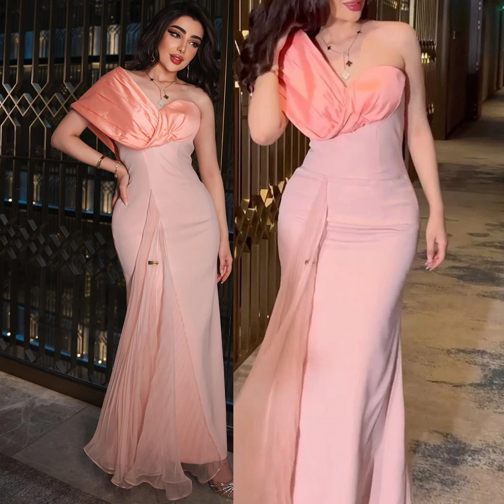 

Женское платье-русалка без рукавов, с открытой спиной