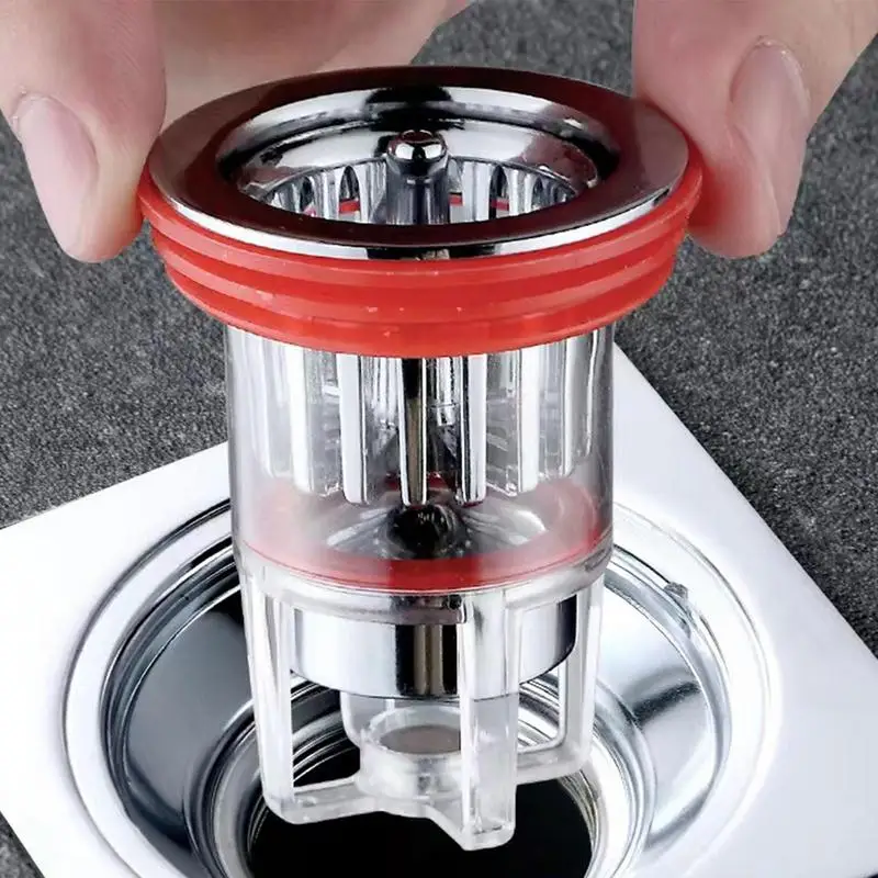 

Deodorant Floor Drain Filter Shower Drain Stopper Insert Drain Plug For Sinks And Pop-Up Drains Kitchen Bathroom Toilet Sewer