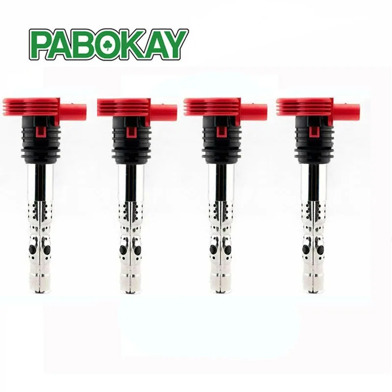 

Катушка зажигания подходит для VW Jetta Golf GTI MK4 Passat B5 Beetle Polo A4 A6 A8 TT Allroad 1,8 T 3,0 V6 06C905115M 06B905115R