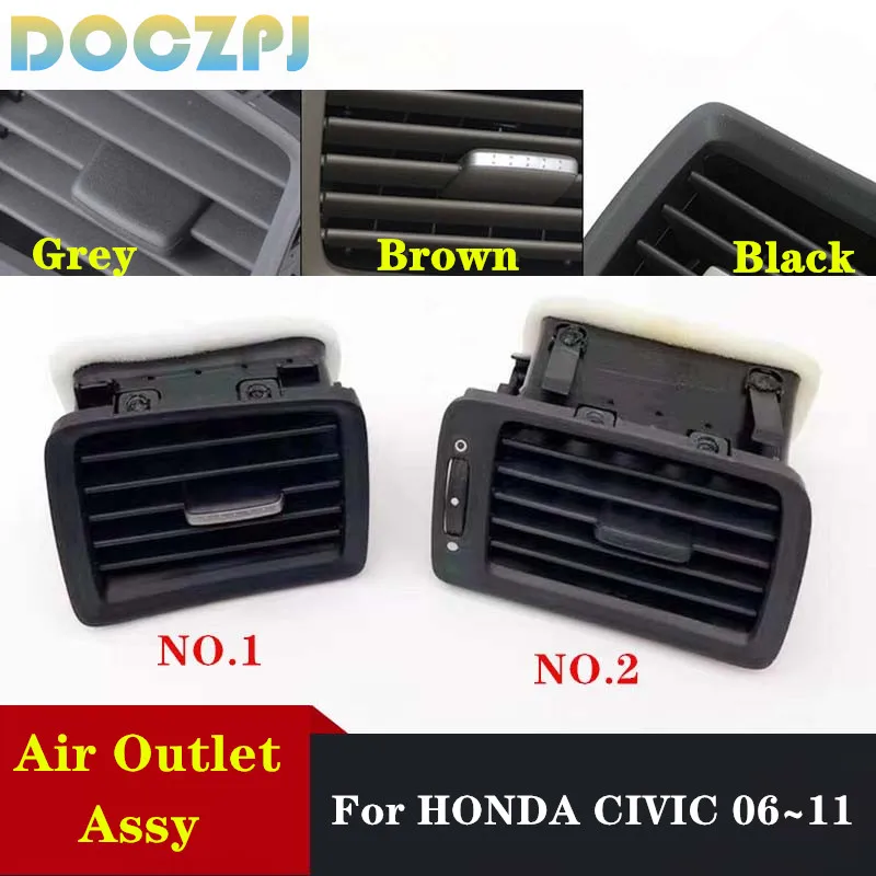 

Боковая панель пассажирского автомобиля, воздуховыпускное отверстие кондиционера для HONDA CIVIC FA1 FD1 FD2 2006 2007 2008 2009 2010 2011