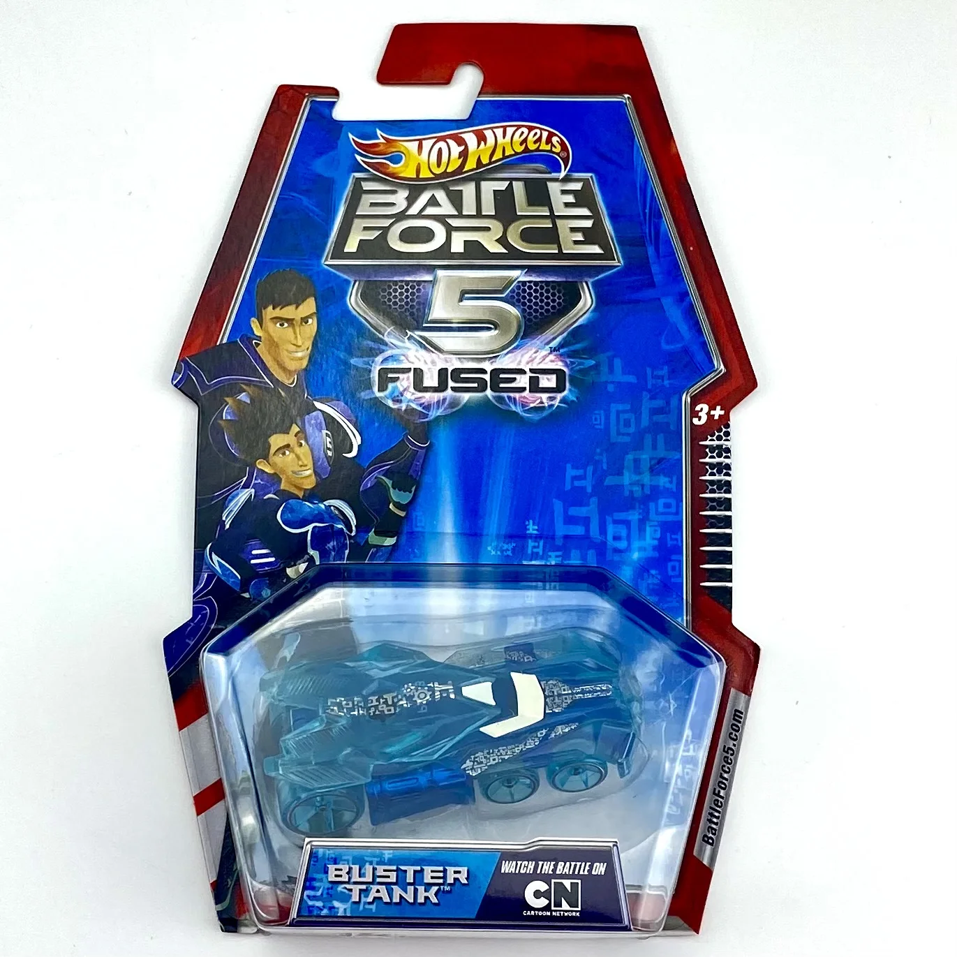 Фото В наличии: Hot Wheels Original Anime Force 5 Gearslammer Syfurious Saber Reverb Buster Tank — коллекционная модель танка, игрушка для фанатов, подарок №5