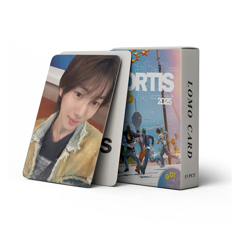 55 шт.компл. новый альбом ILLIT LOMO Card ILLIT BOMB Photo Card MOKA WONHEE YUNAH Открытка Коллекционная открытка для девочек Подарочная поздравительная открытка (art.: 3920d38ca7196) - 3920d38ca7196