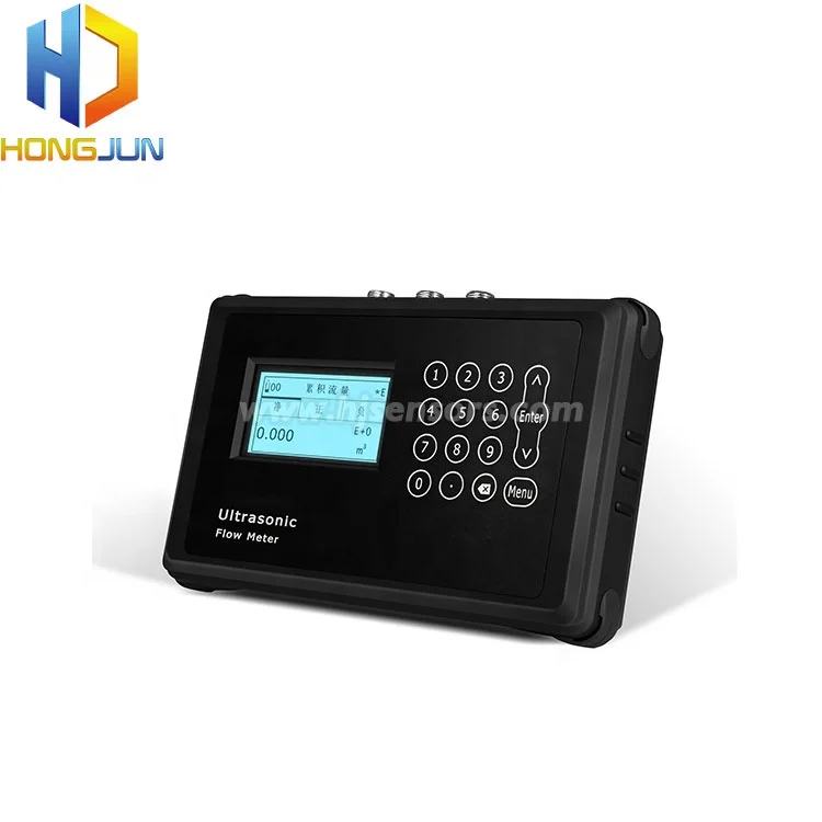 

HJF3000P Digital DN25-1200 portable handheld ultrasonic flowmeter