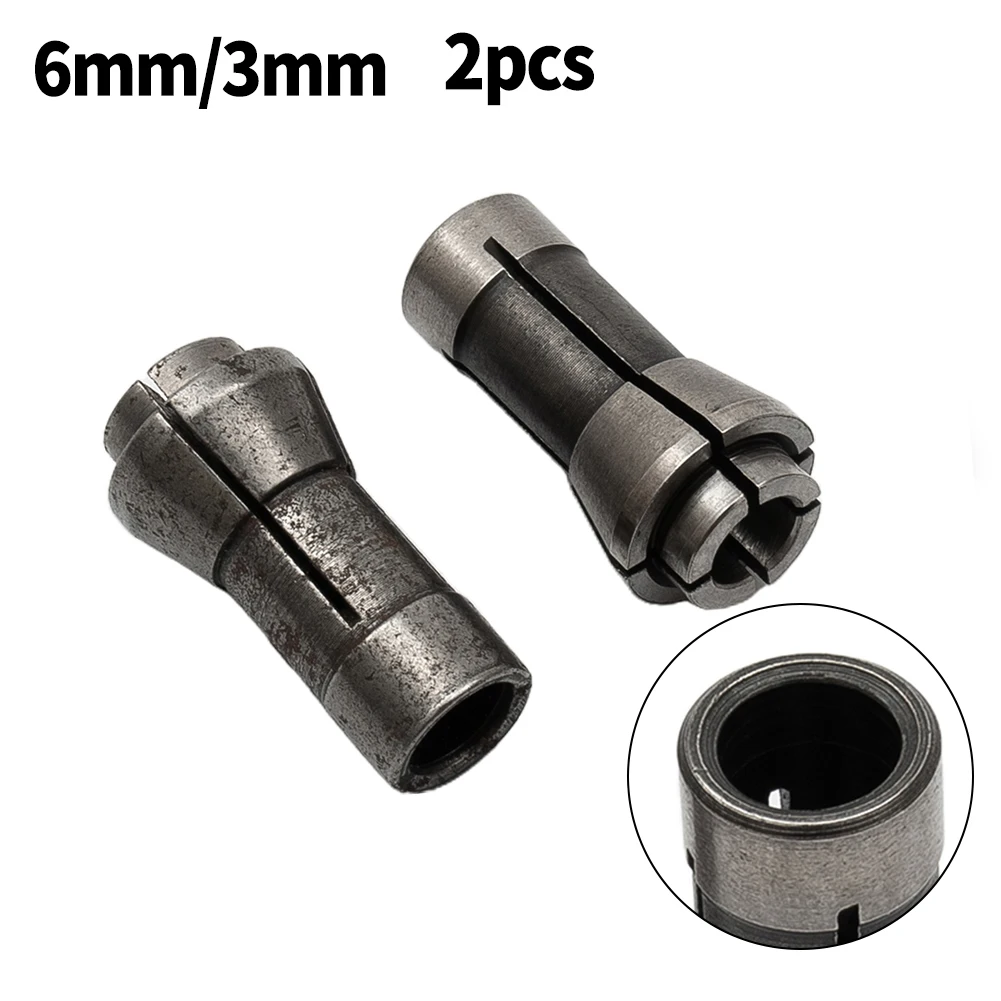 Durable New Practical Collet Machine Router Bit Set 3/6mm Adapter Chuck Die Grinder Engraving Holds Kit Trimming