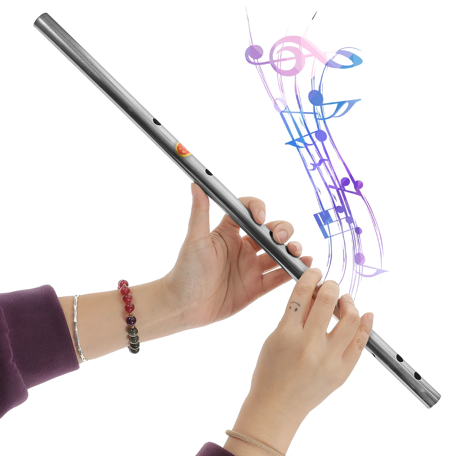 Флейта из нержавеющей стали Flauta Sweet Instrument Китайская бамбуковая музыка