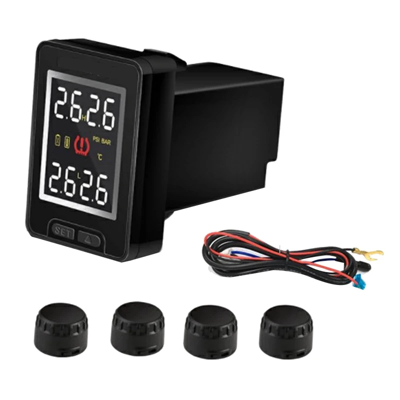 

Беспроводная система контроля давления в шинах TPMS с встроенным ЖК-дисплеем, комплект для Suzuki Jimny JB74 JB64 2022-2020