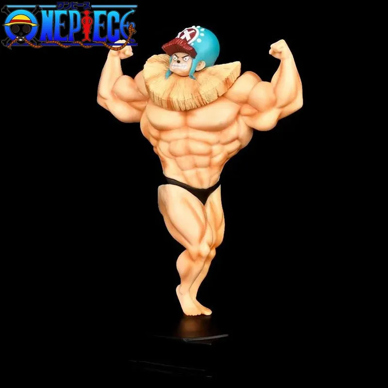 

Anime Action Figure One Piece Muscle Man Model Doll Cartoon Tony Tony Chopper Pvc Collection Bodybuilding Toys For kids Gift