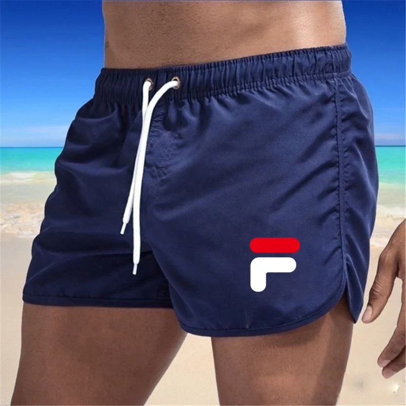 

Beach Shorts Men's Fashion Bodybuilding Shorts GymS Fitness Sports Short Pants Summer Casual Thin Cool Bermuda Male Quick Dry