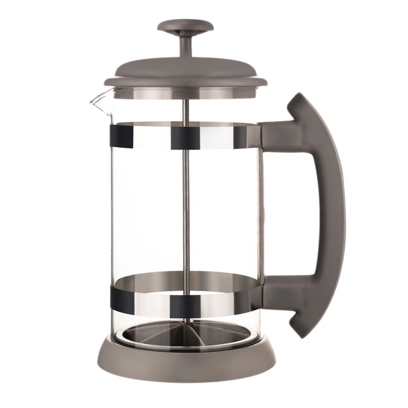 

Glass French Press Refillable Coffee Kettle Party Time Americano Coffee Maker Wholesale Tea Milk Foam Producer