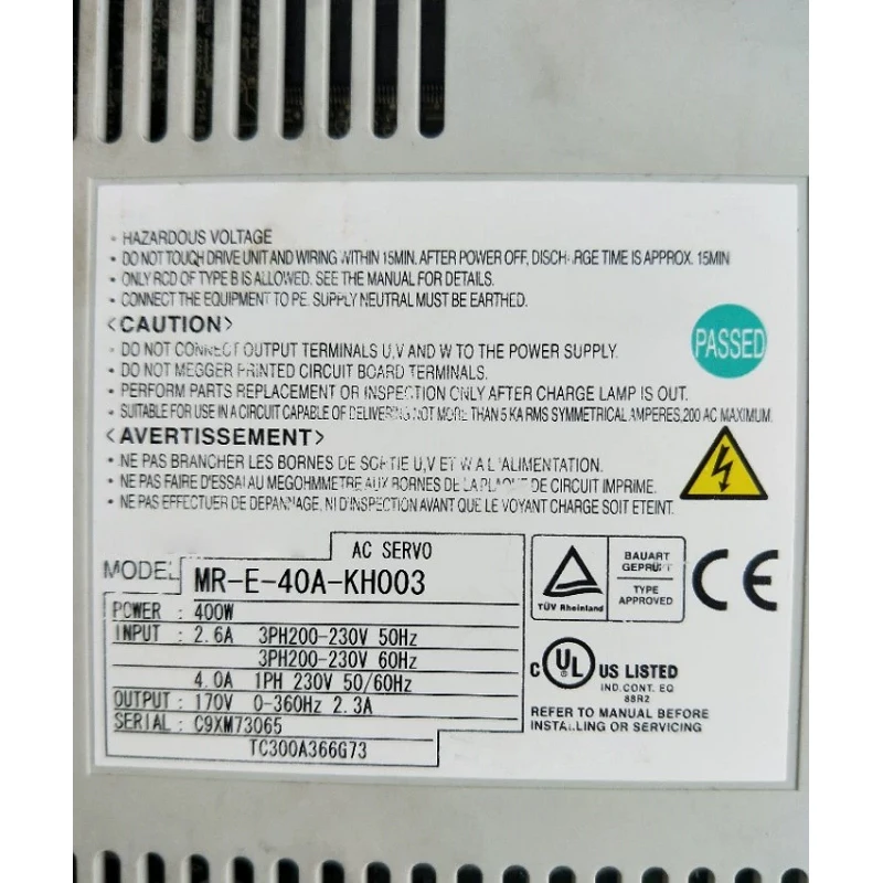

New Original Fast Delivery MR-E-40A-KH003