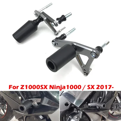 Для Kawasaki Z1000SX Ninja 1000 SX 1000SX 2017-2020 2021 2022 чехол для двигателя мотоцикла Saver Cover Guard Crash Pad Frame Slide