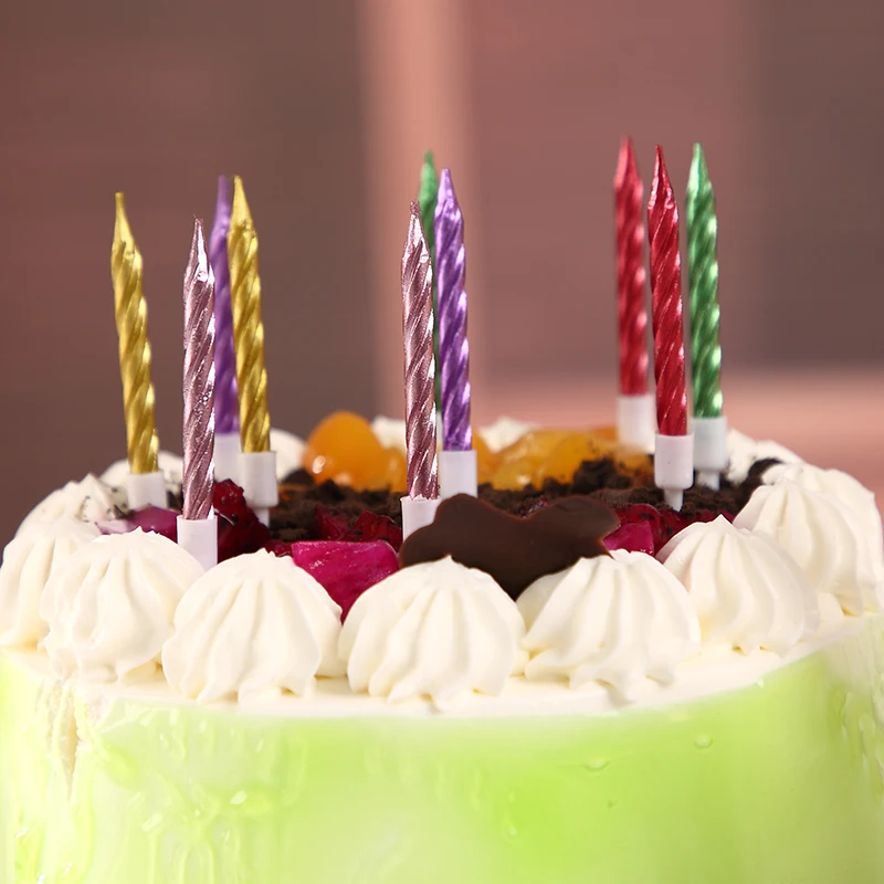 

100 Box Threaded Candle Birthday Cake Baking Decorations Candles Party Festival Supplies Wholesale