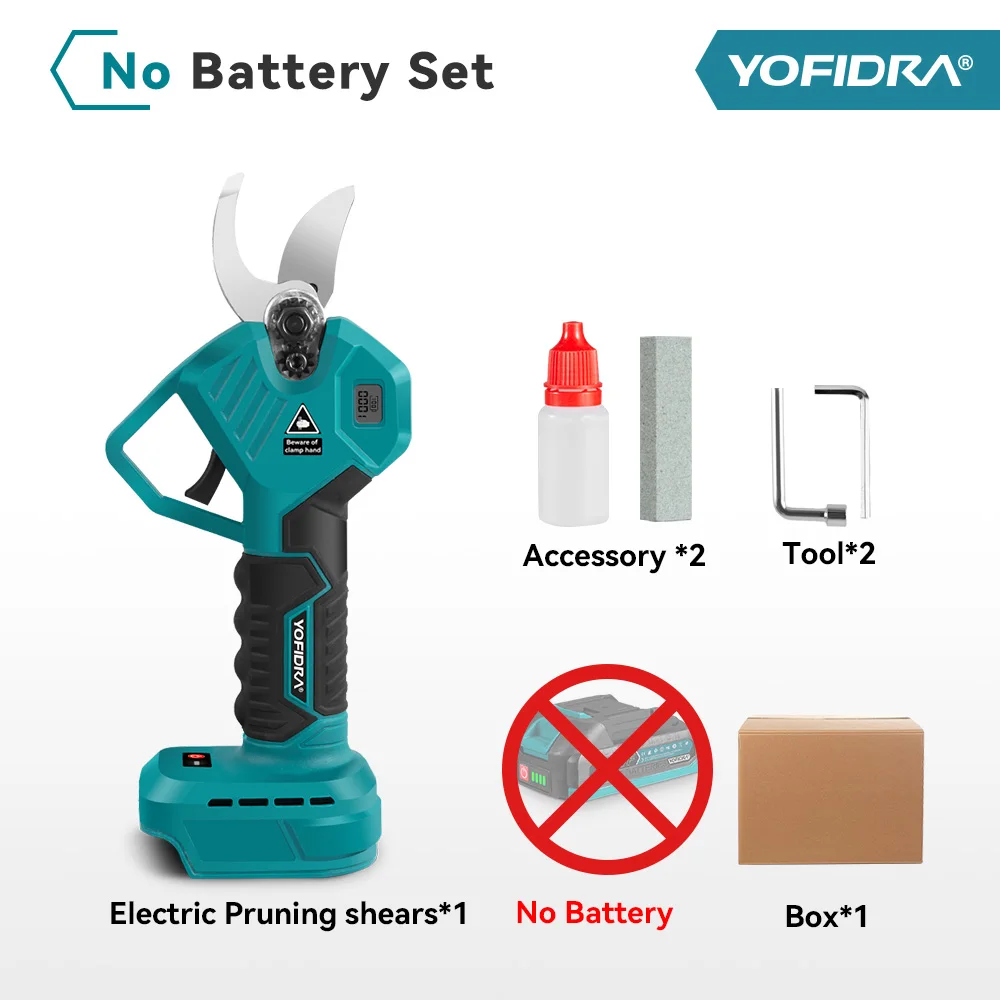 

YOFIDRA Бесщеточные электросекаторы 30 мм