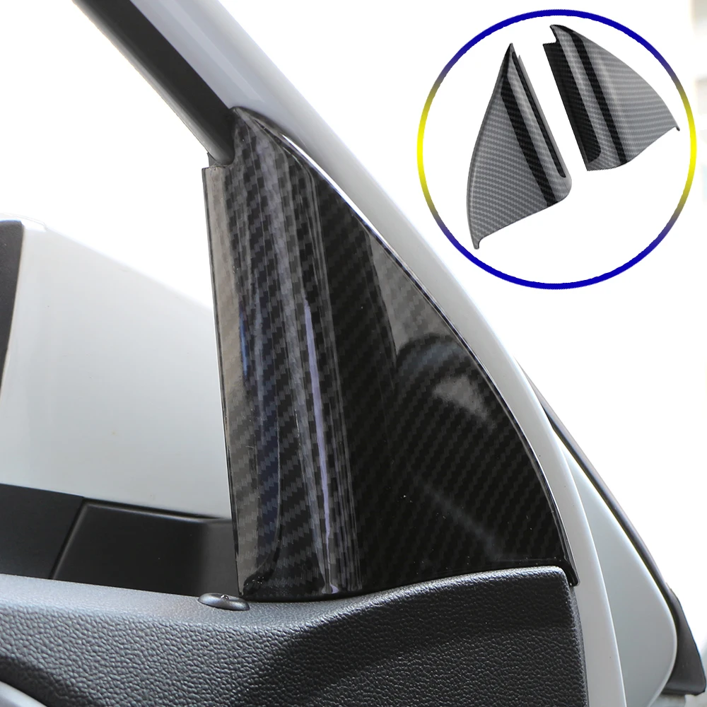 

Переднее окно, а-столб, треугольная Крышка для украшения, панель, стеклянная Треугольная пластина для Volkswagen VW T-Roc TROC, боковая фотография