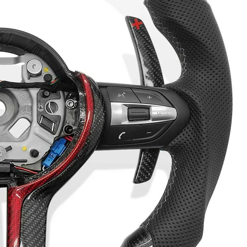 Руль M Performance для BMW M3 M6 F10 F11 F12 F30 F31 F32 F33 F34 F36 F20 F22 F23 F80 E90 Автомобильные аксессуары из углеродного волокна