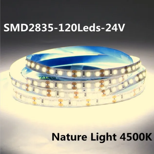 

Светодиодная лента SMD 2835 тёплый белый 5 м 24 В