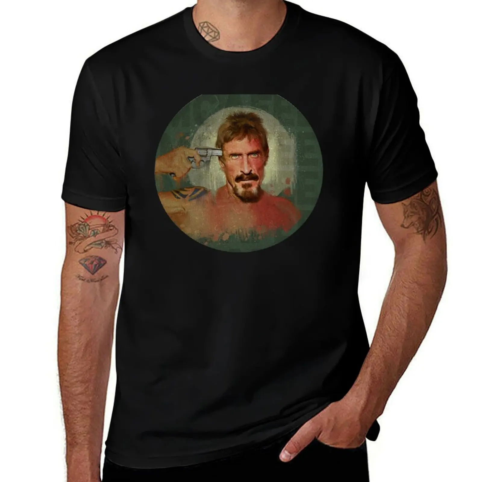 Фото Футболка John McAfee, быстросохнущая футболка для путешествий №1