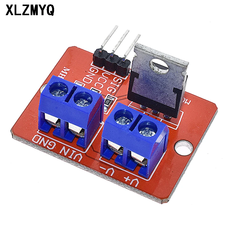 10pcs 0-24V Top Mosfet Button IRF520 MOS Driver Module For Arduino MCU ARM Raspberry pi DIY Kit | Motor