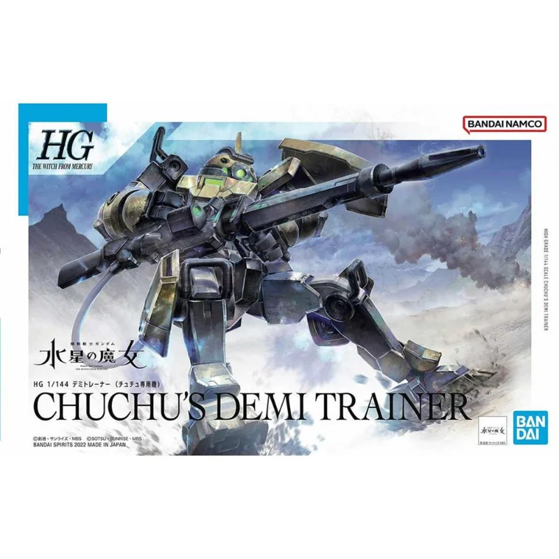 

Bandai HG 1/144 GUNDAM Anime The Witch From Mercury CHUCHUS DEMI TRAINER Action Figure Toys Model Gifts for Children