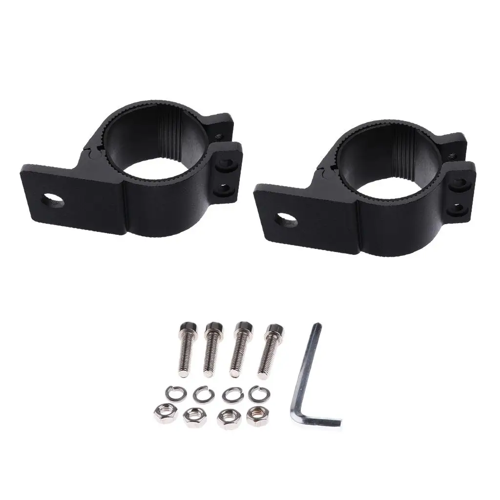 1 пара алюминиевых монтажных кронштейнов светодиодных осветительных полосок