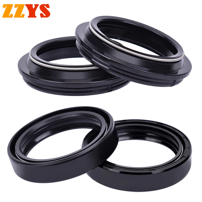 

43x55x11 Front Fork Oil Seal 43 55 Dust Cover For Triumph DAYTONA 675 R ABS 2016 STREET TRIPLE 675 R ABS 2014-15 1050 SPEED 94 R