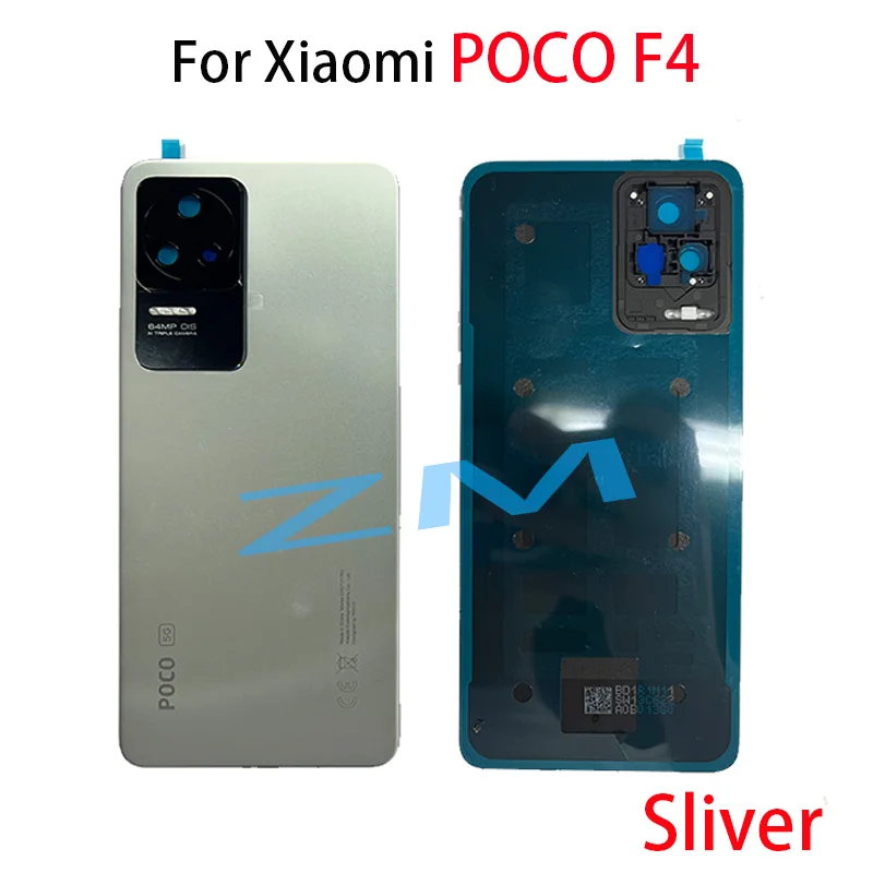 Оригинальная лучшая задняя крышка батарейного отсека для Xiaomi Poco F4 мобильного