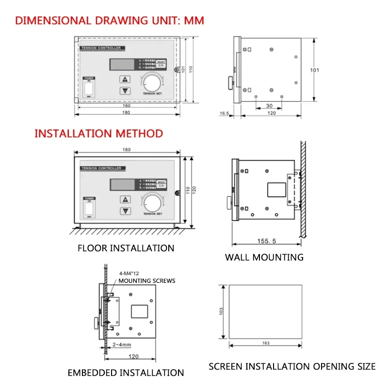 Контроллер напряжения с цифровым дисплеем 24 В ручной регулятор скорости Ktc800A