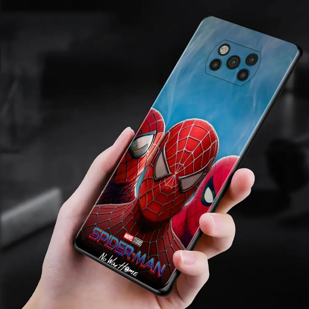 Чехол Marvel Spiderman3 No Way Home Tobey Maguire для Xiaomi Mi 12 Pro 12X 11 10T Note 10 A2 Lite 9 SE 9T Poco X3 NFC M3 M4 - купить
